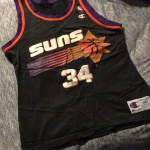 Vintage NBA jersey Charles Barkley Suns Black jersey #34 size 40 1994